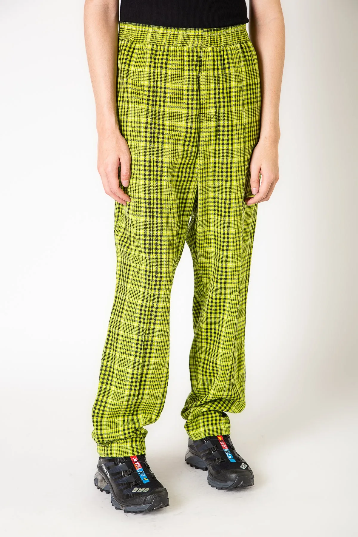 NOMA T.D. | GINGHAM CHECK EASY PANTS