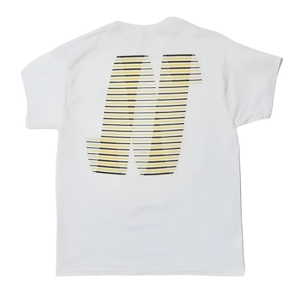 North N Logo T-shirt - White/Black/Yellow