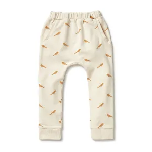Organic Terry Slouch Kids Pant - Tweet Tweet