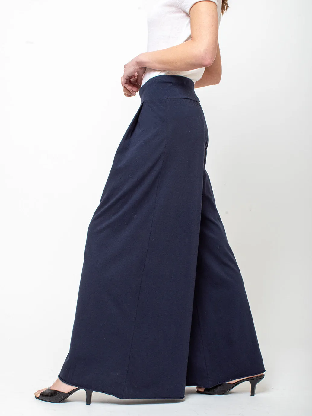 Panta Flauto Jersey Pant - Atlantic