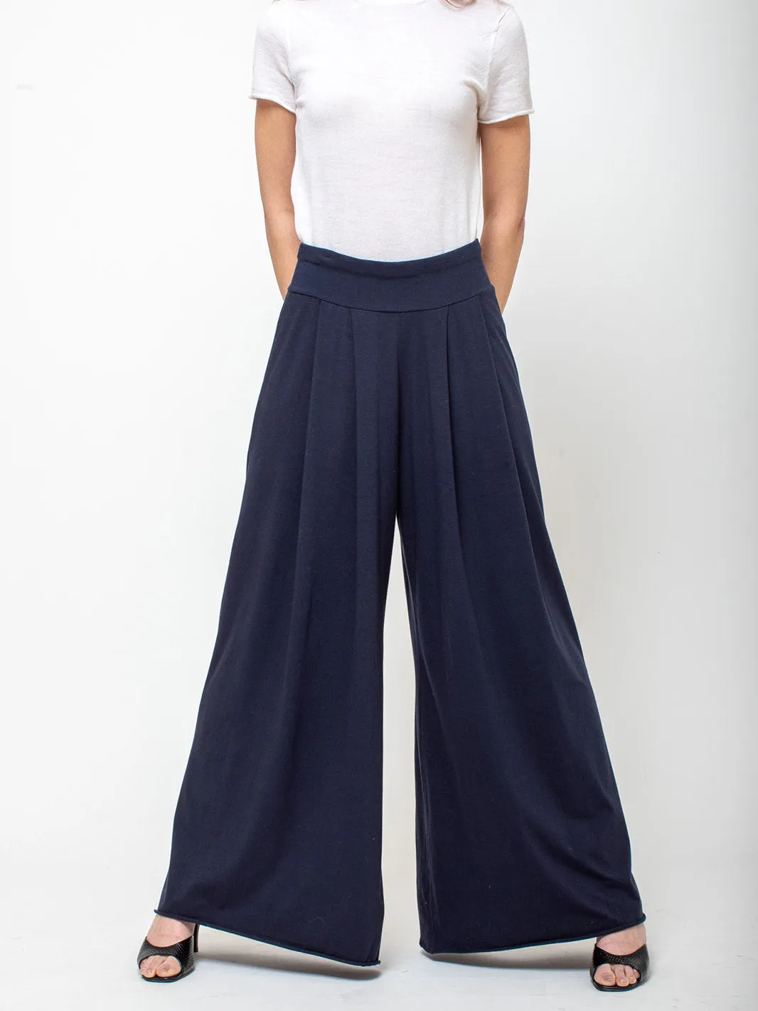 Panta Flauto Jersey Pant - Atlantic