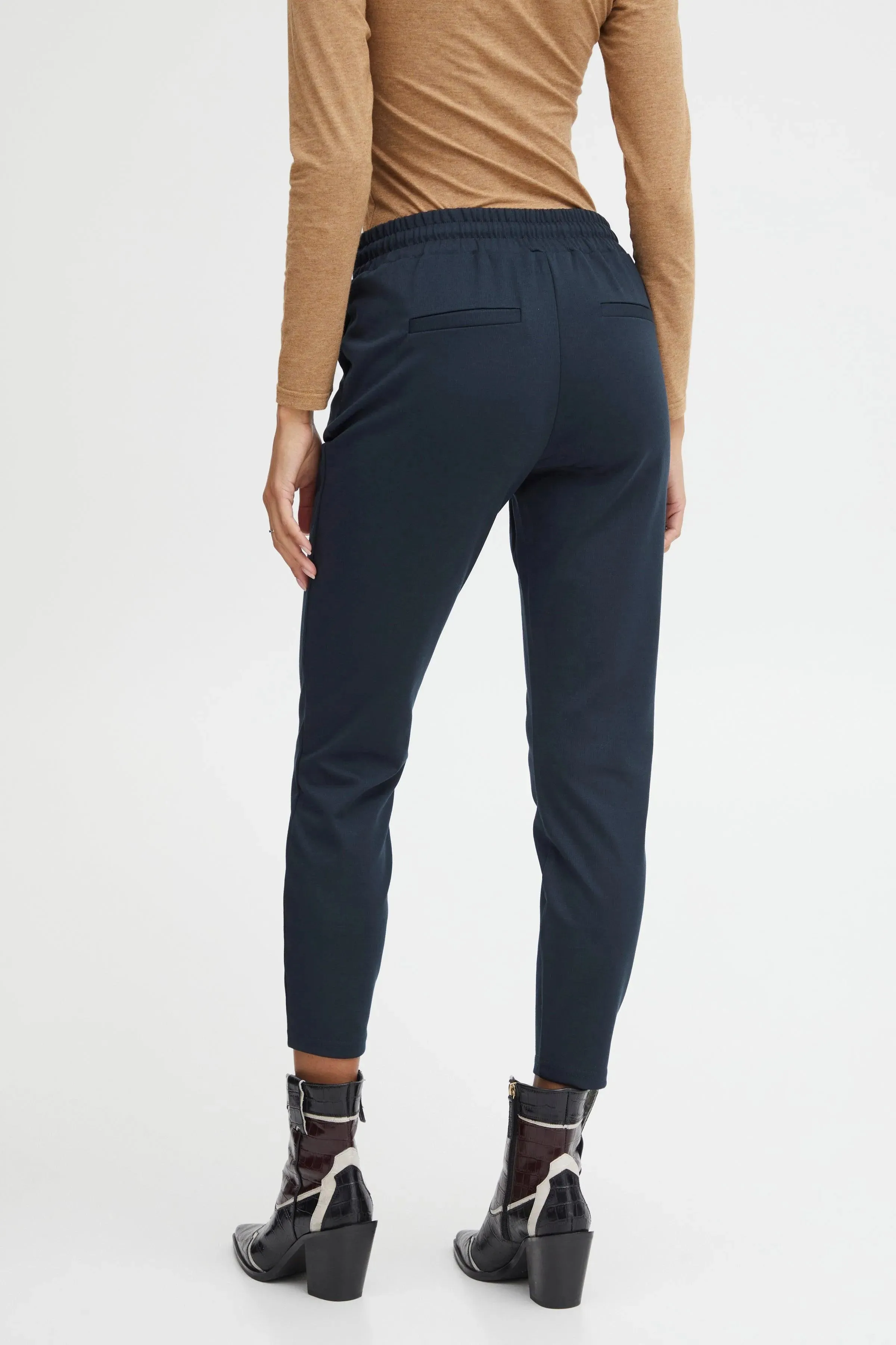 Pantalones B.Young Rizetta Cropped Copenhagen Night
