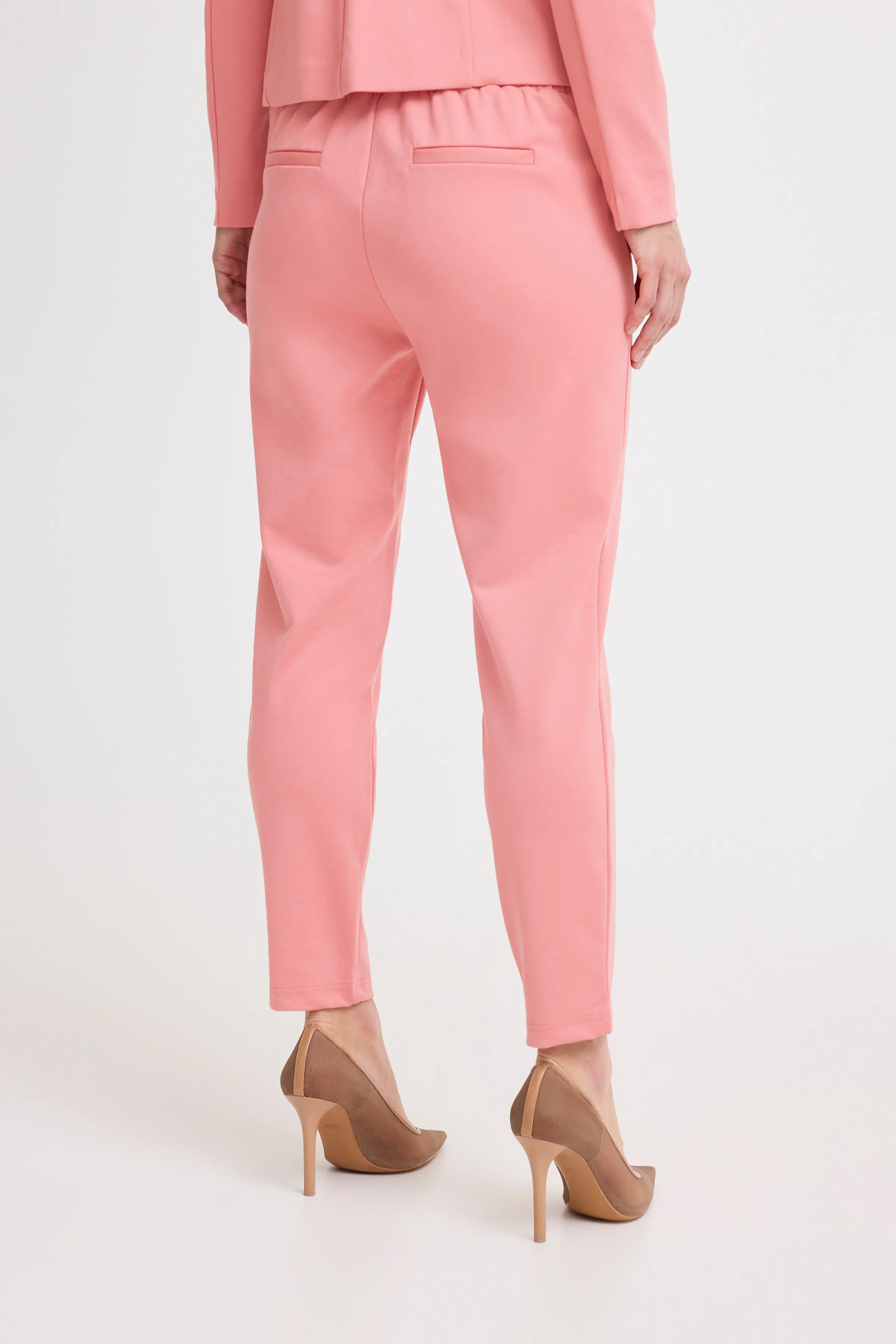 Pantalones B.YOUNG Rizetta Cropped Desert Rose