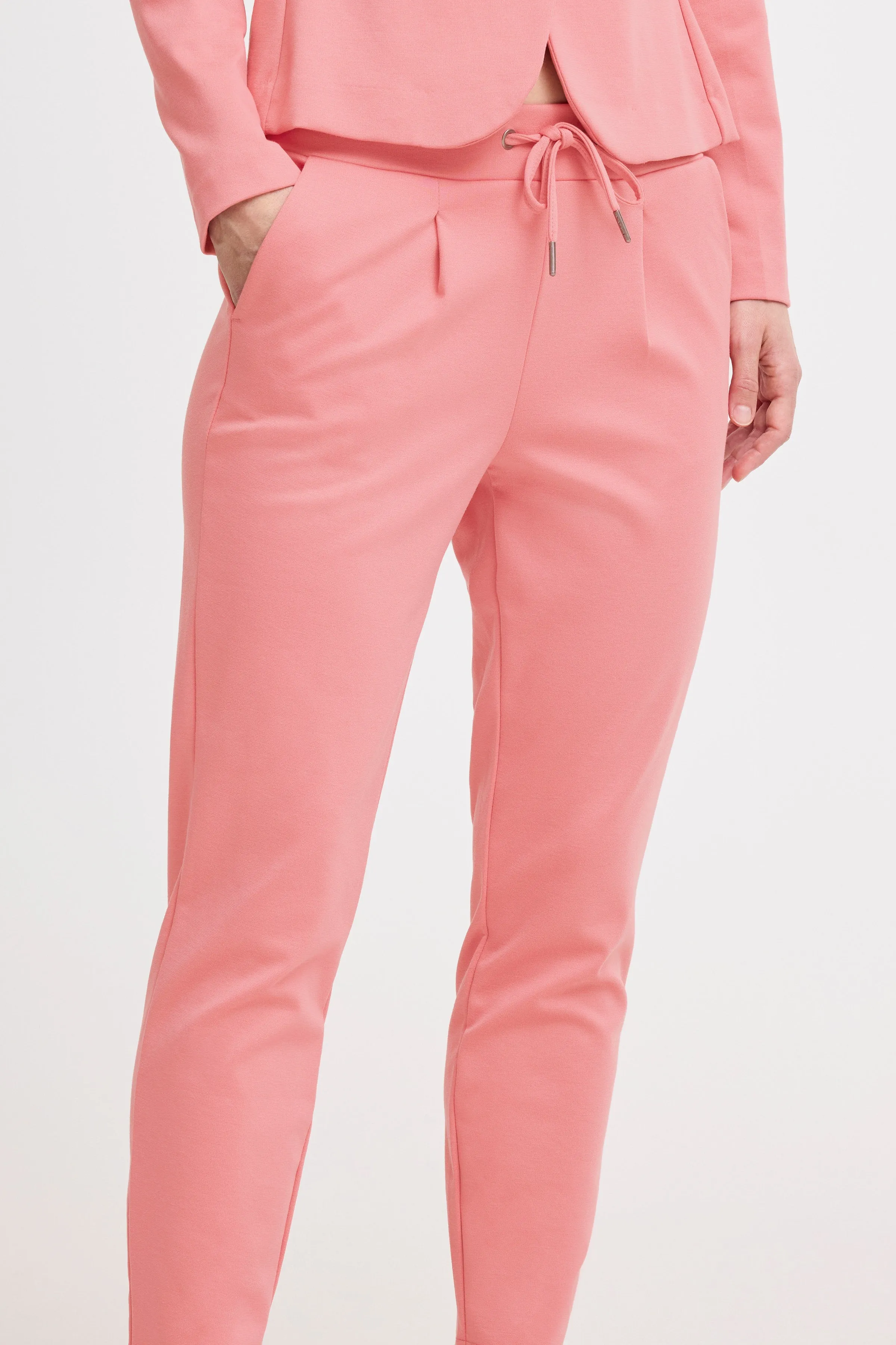 Pantalones B.YOUNG Rizetta Cropped Desert Rose
