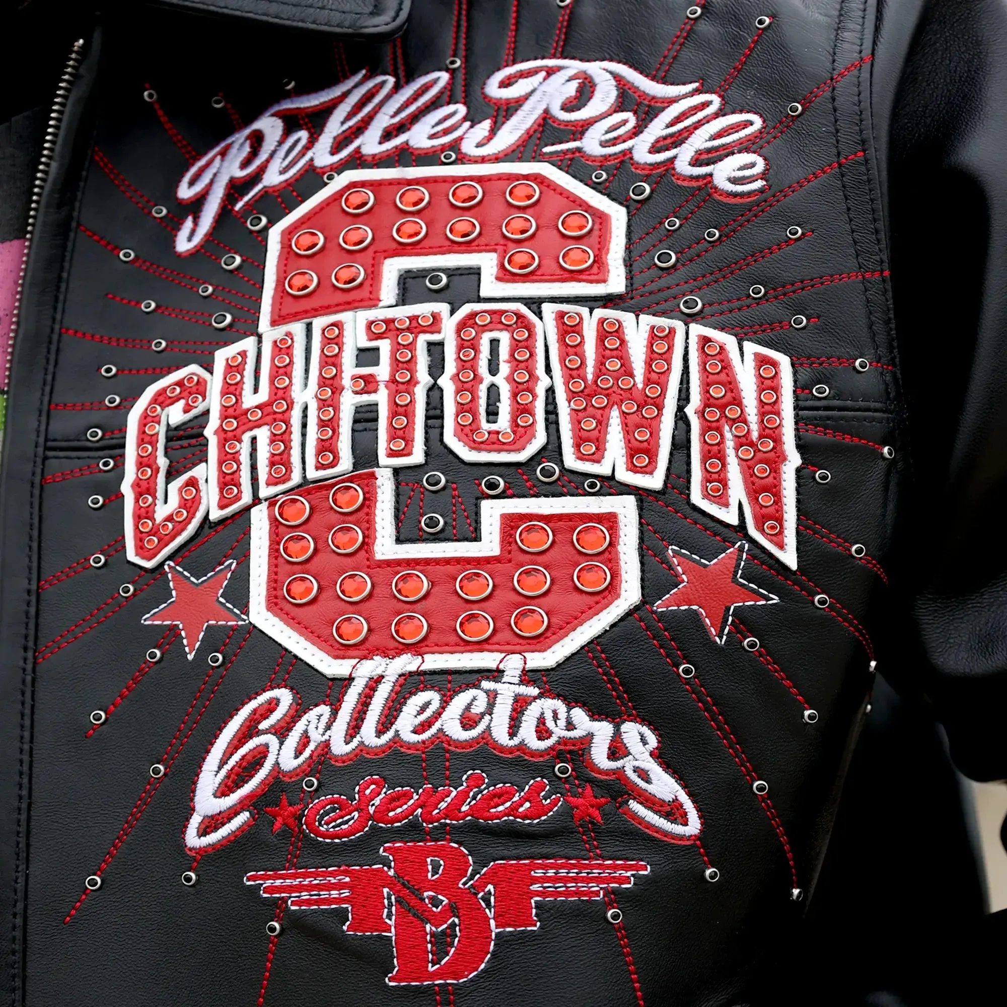 Pelle-Pelle X TB Men's Chi-Town Leather Jacket