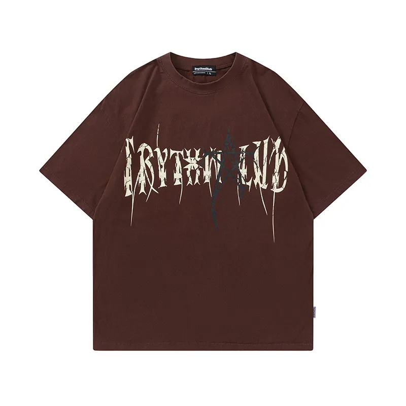 Pentagram Letter Graffiti T-shirt