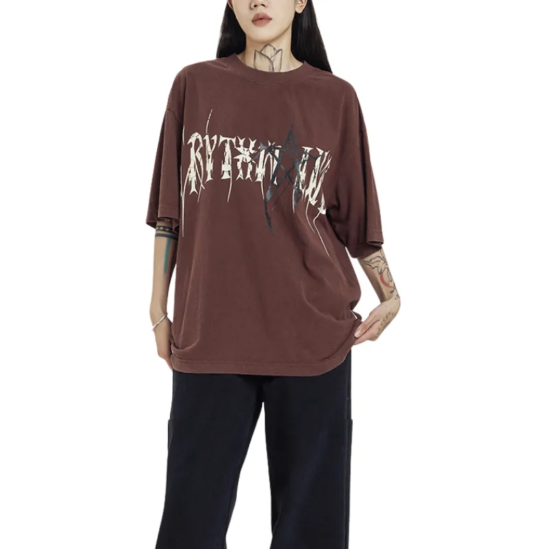 Pentagram Letter Graffiti T-shirt