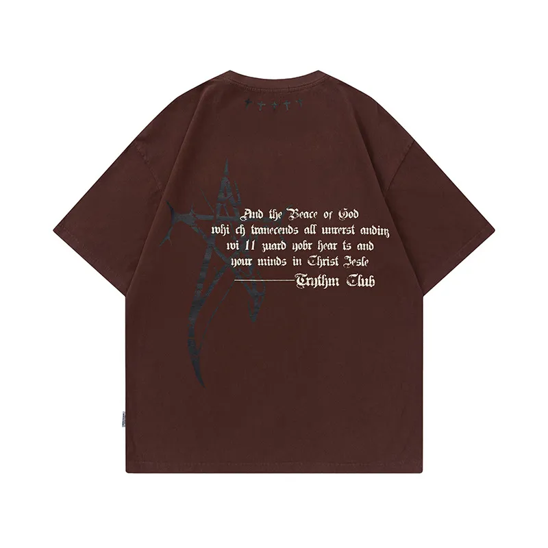 Pentagram Letter Graffiti T-shirt
