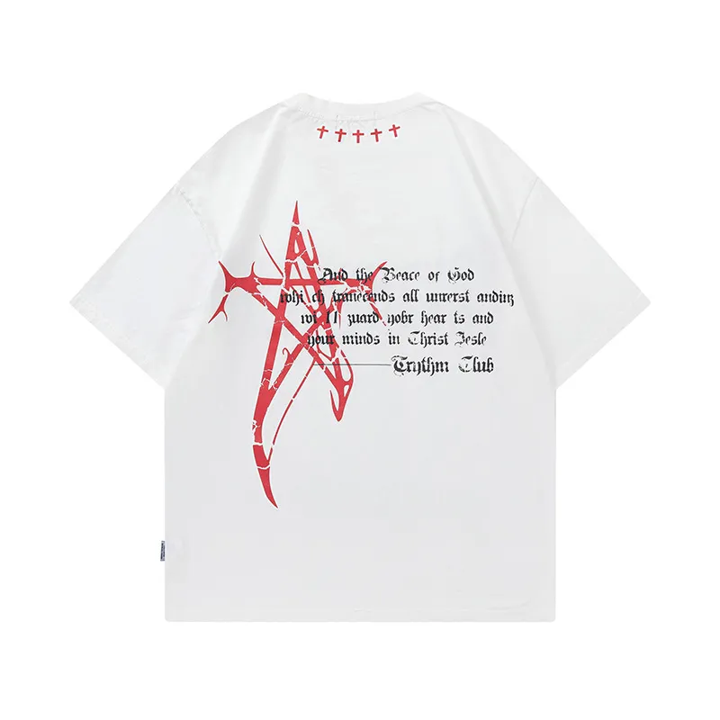 Pentagram Letter Graffiti T-shirt