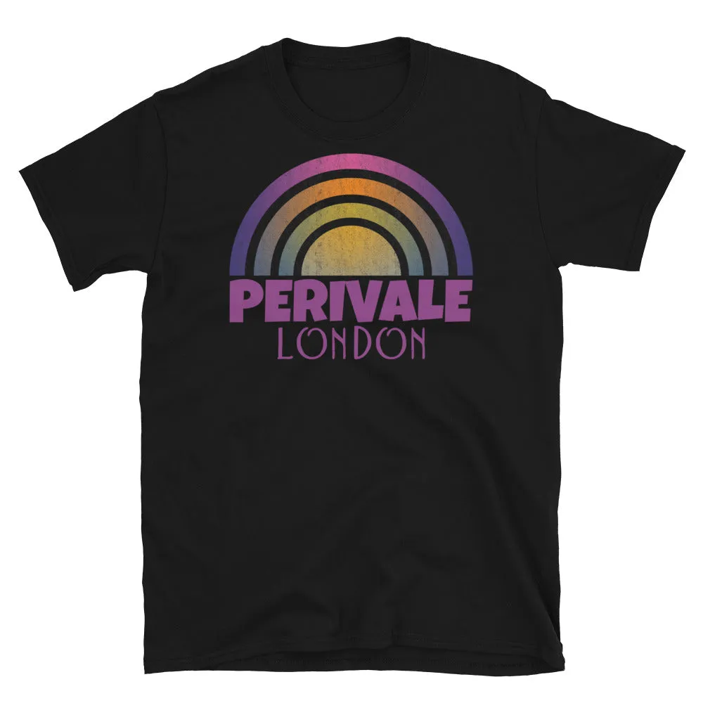 Perivale London Retrowave Graphic T-Shirt
