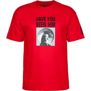Powell Peralta - Animal Chin Mens Tee Red
