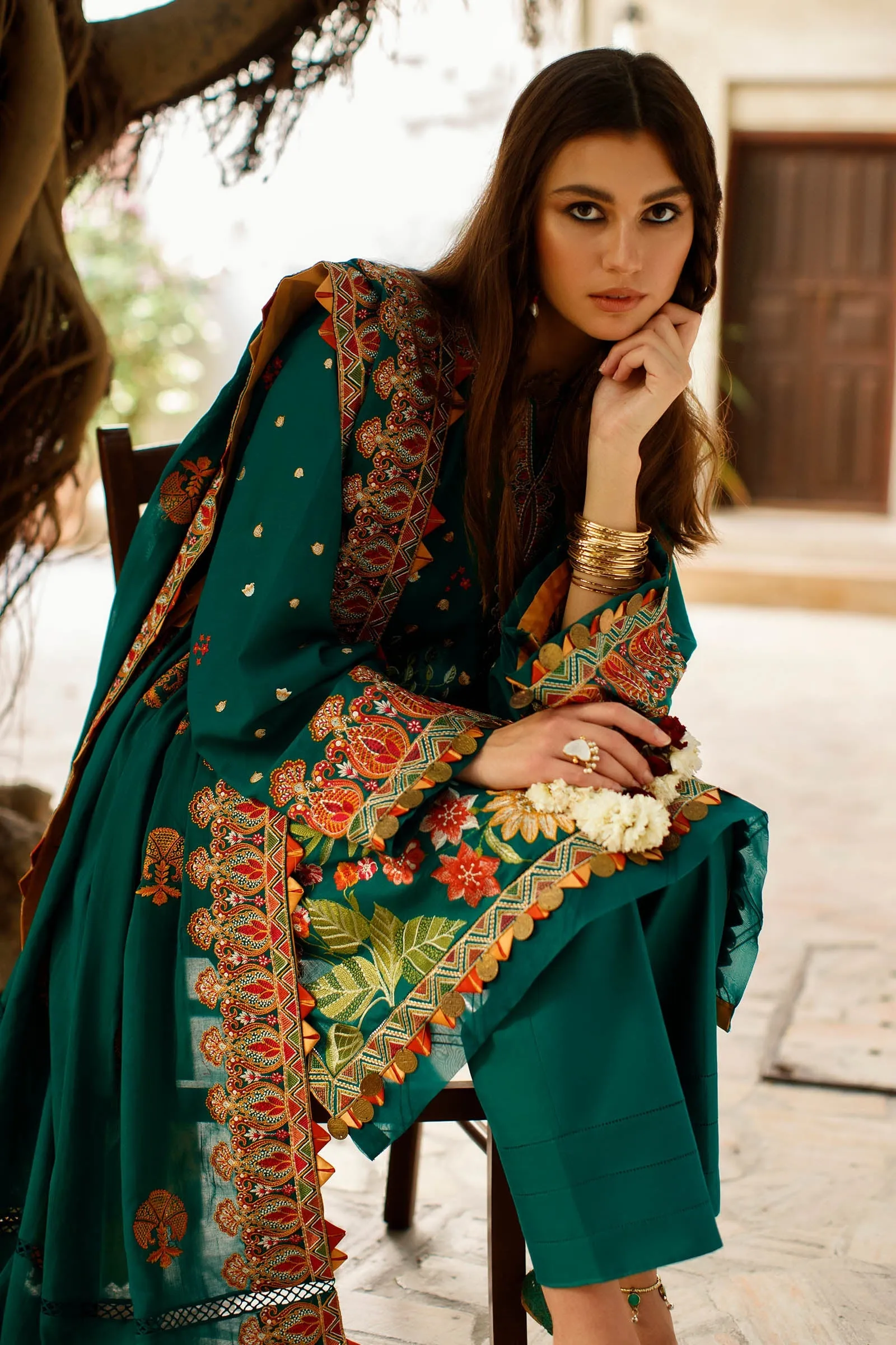 Premium Embellished Salwar Kameez Pakistani Eid Dress