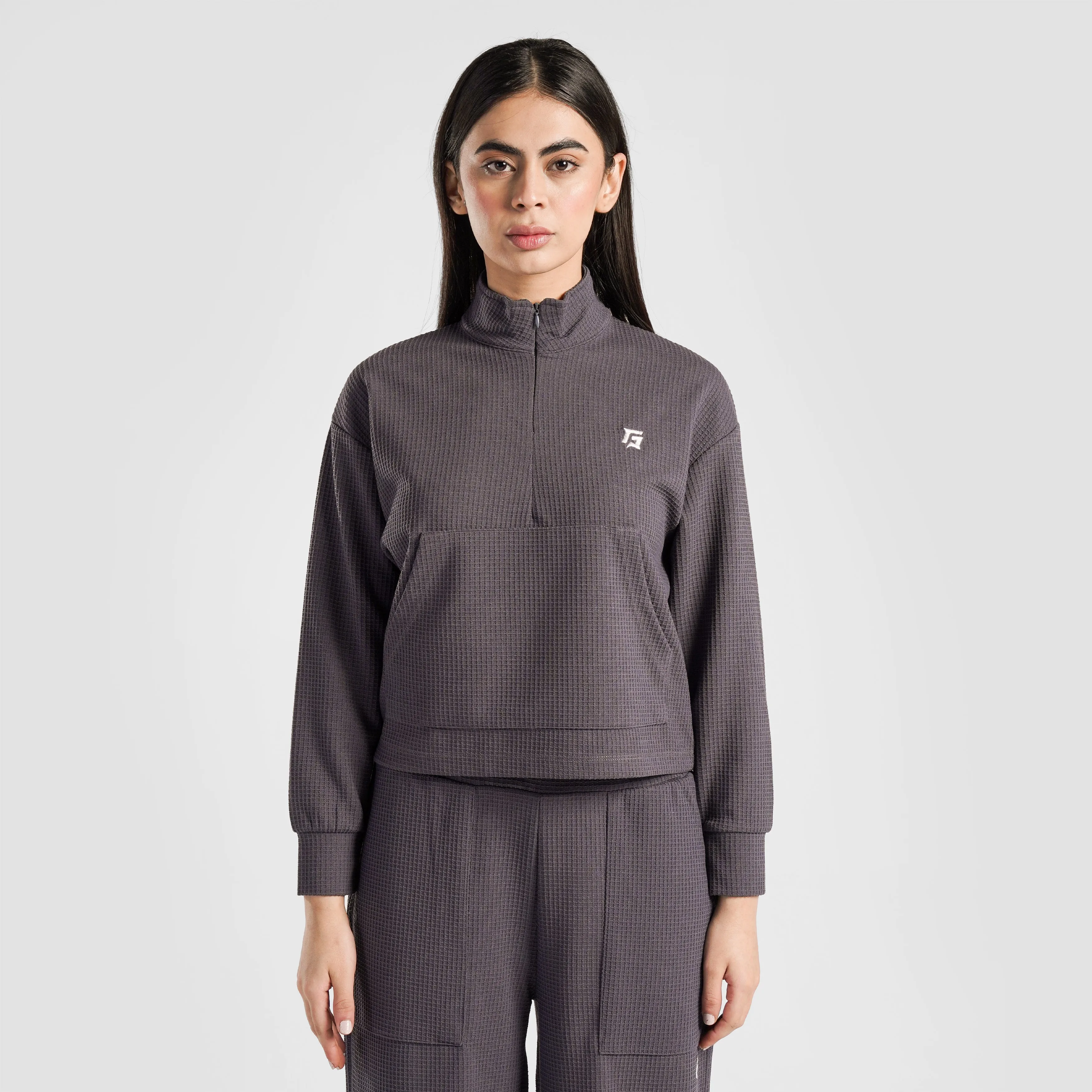 Prime Half Zip Upper (Charcoal)