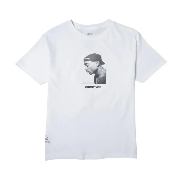 Primitive - No Changes Tupac T-Shirt - White SALE