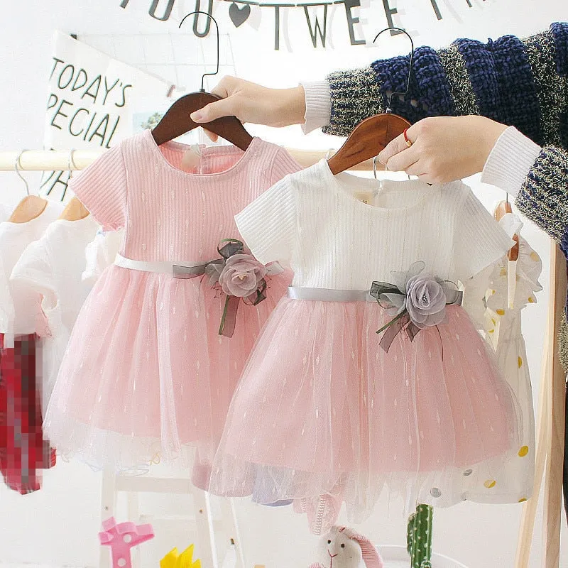 Princess Baby Girl Dress Flower