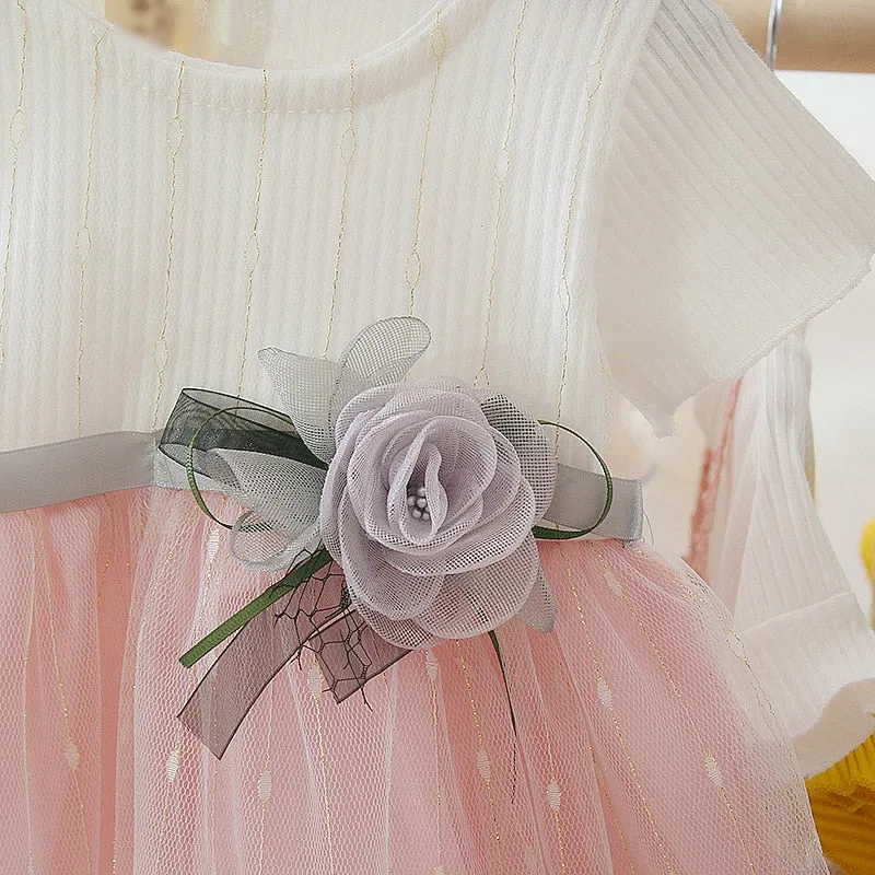 Princess Baby Girl Dress Flower