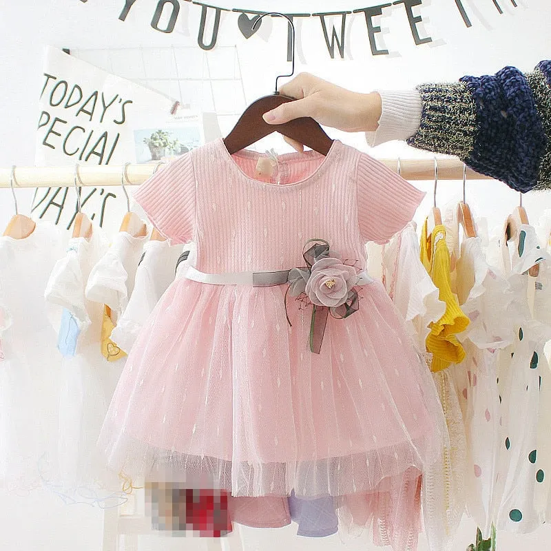 Princess Baby Girl Dress Flower