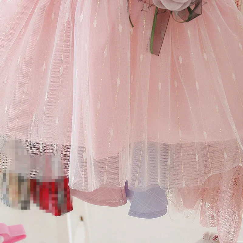 Princess Baby Girl Dress Flower