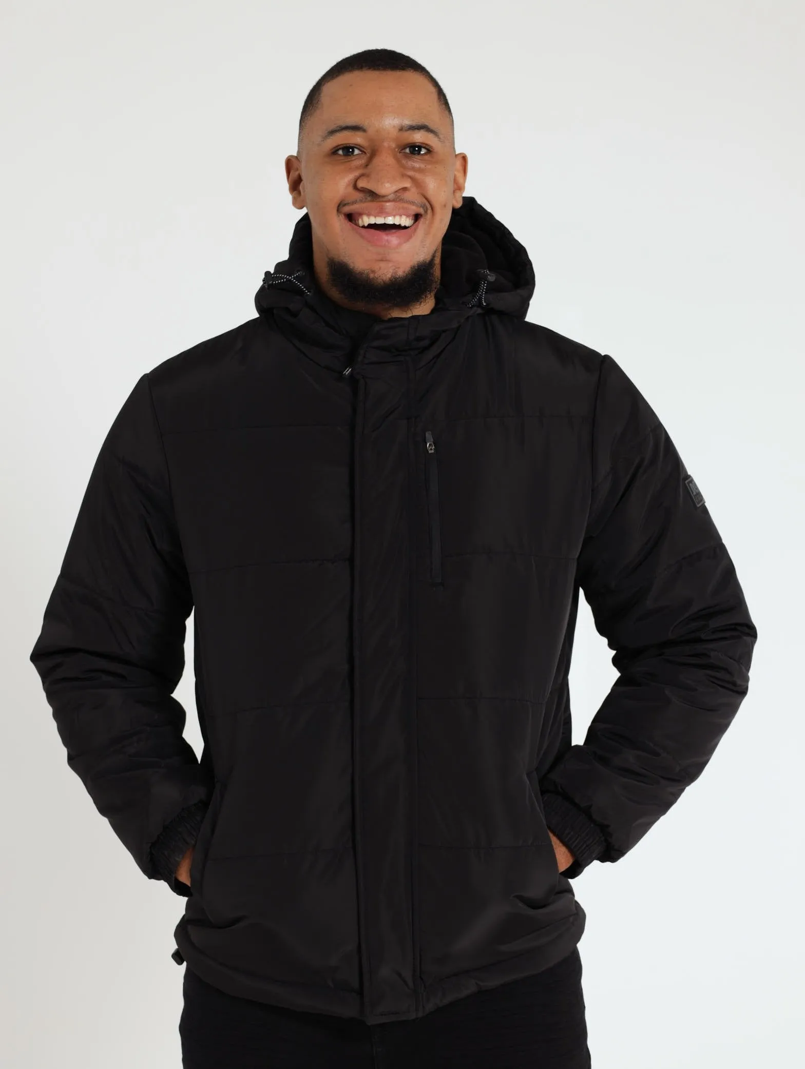 Puffer Jacket - Black