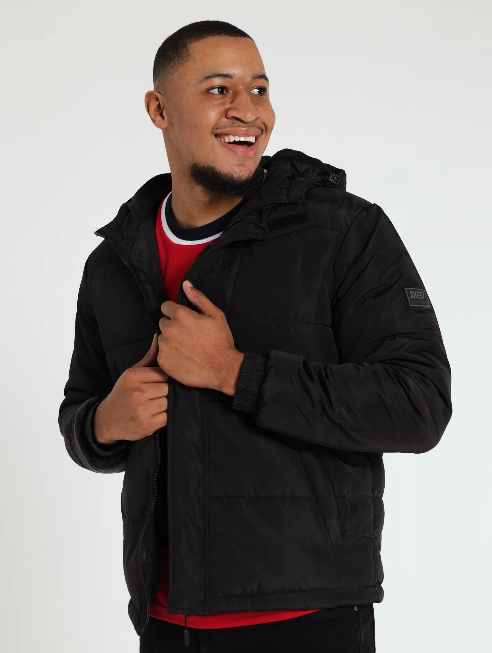 Puffer Jacket - Black