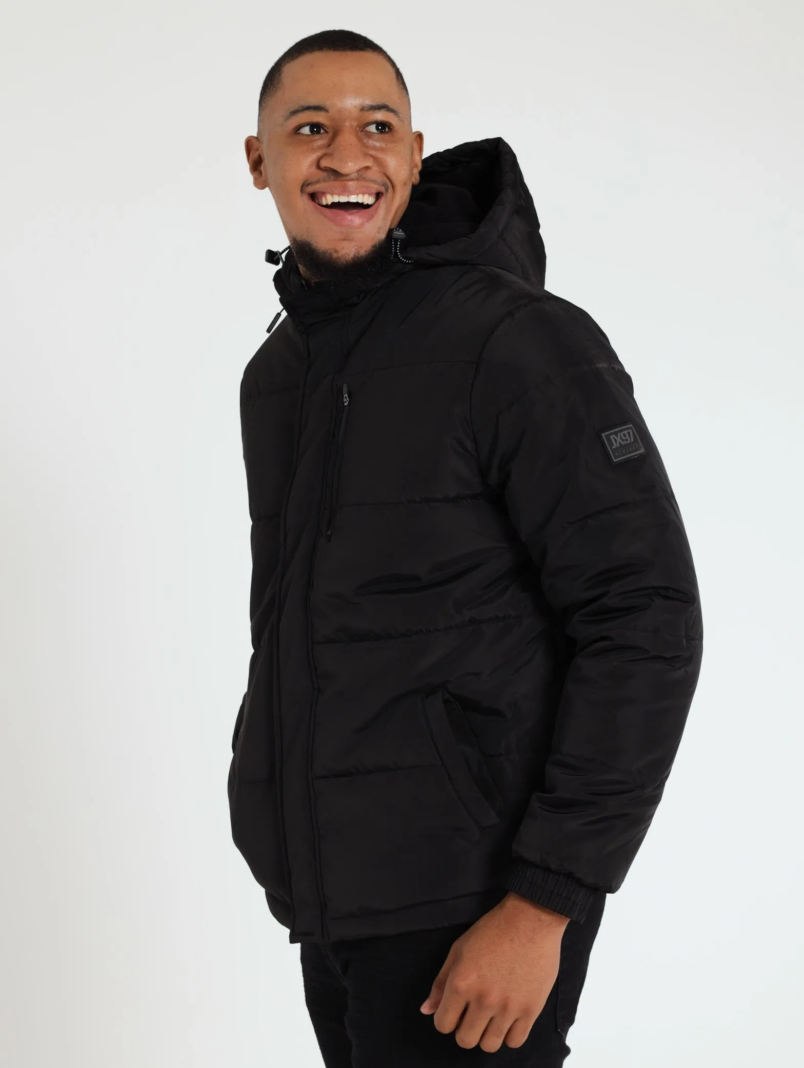 Puffer Jacket - Black