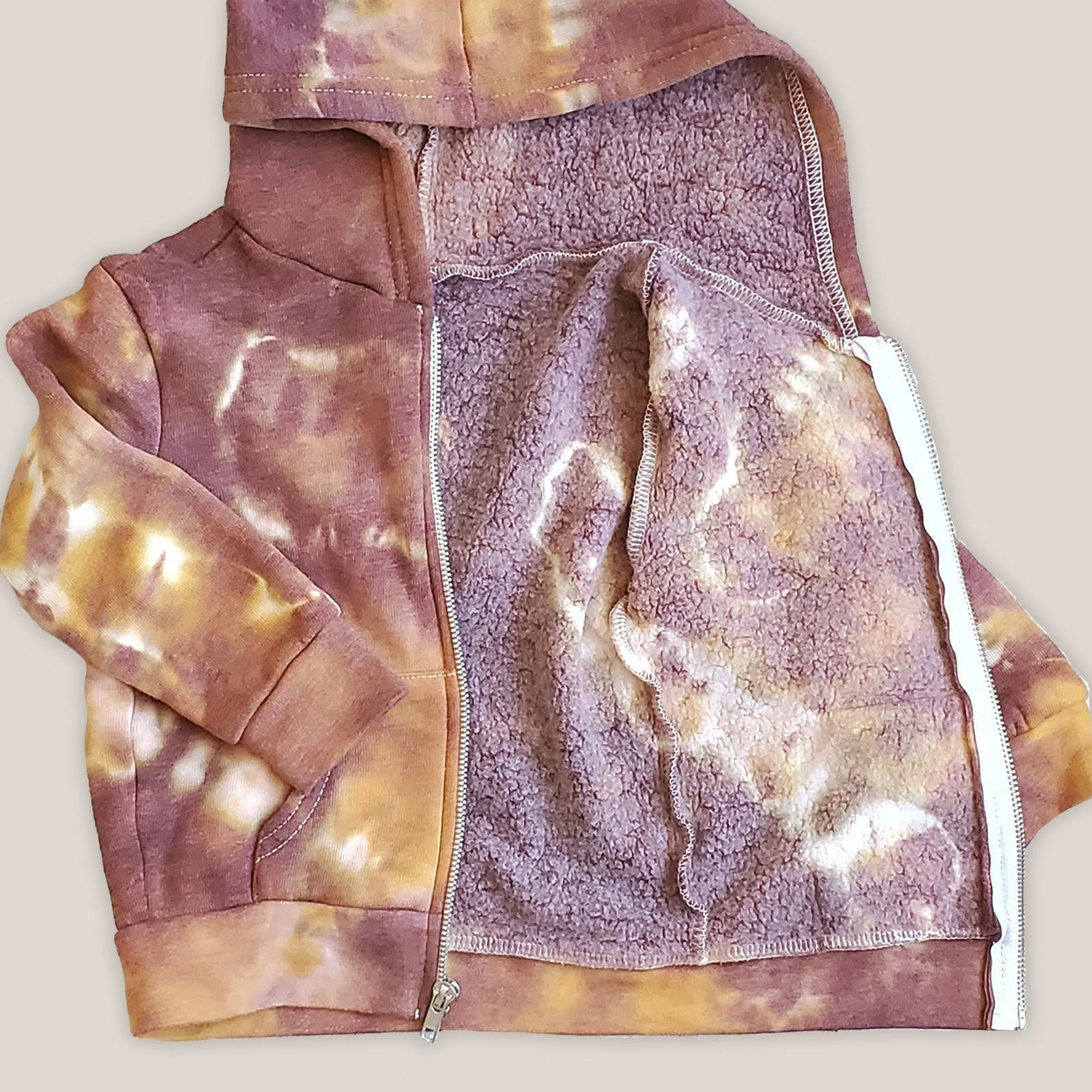 Pumpkin Spice Tie Dye Children's Jacket