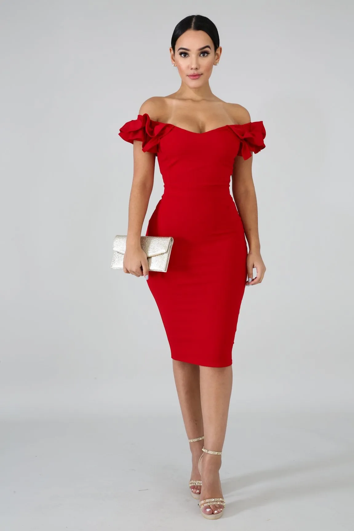 Queen mini body-con dress