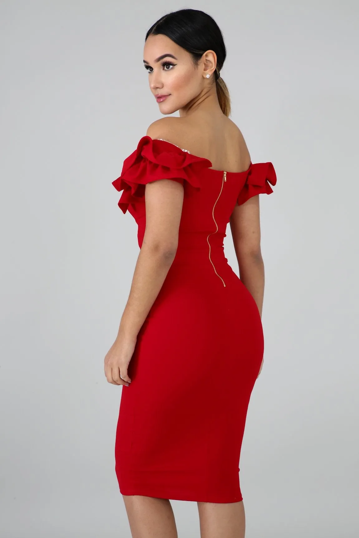 Queen mini body-con dress