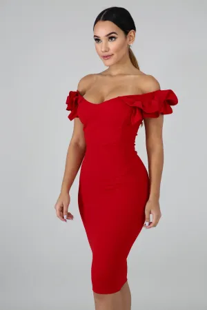 Queen mini body-con dress