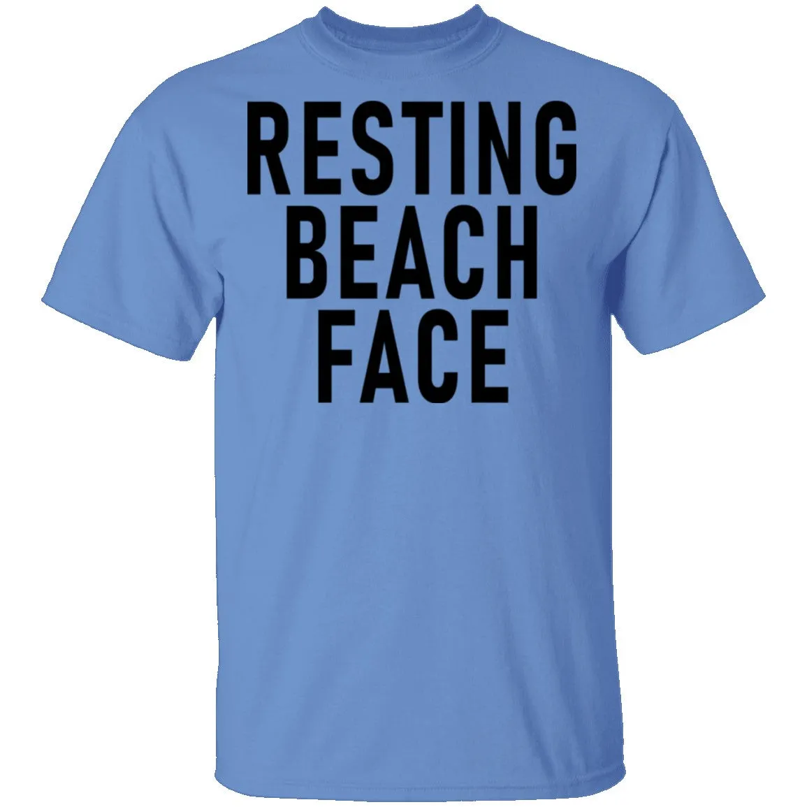 Resting Beach Face T-Shirt
