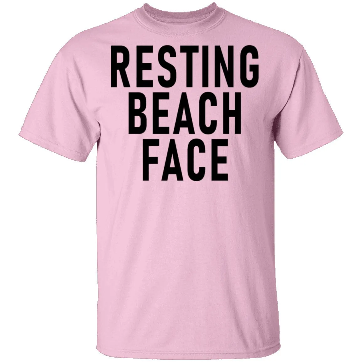 Resting Beach Face T-Shirt