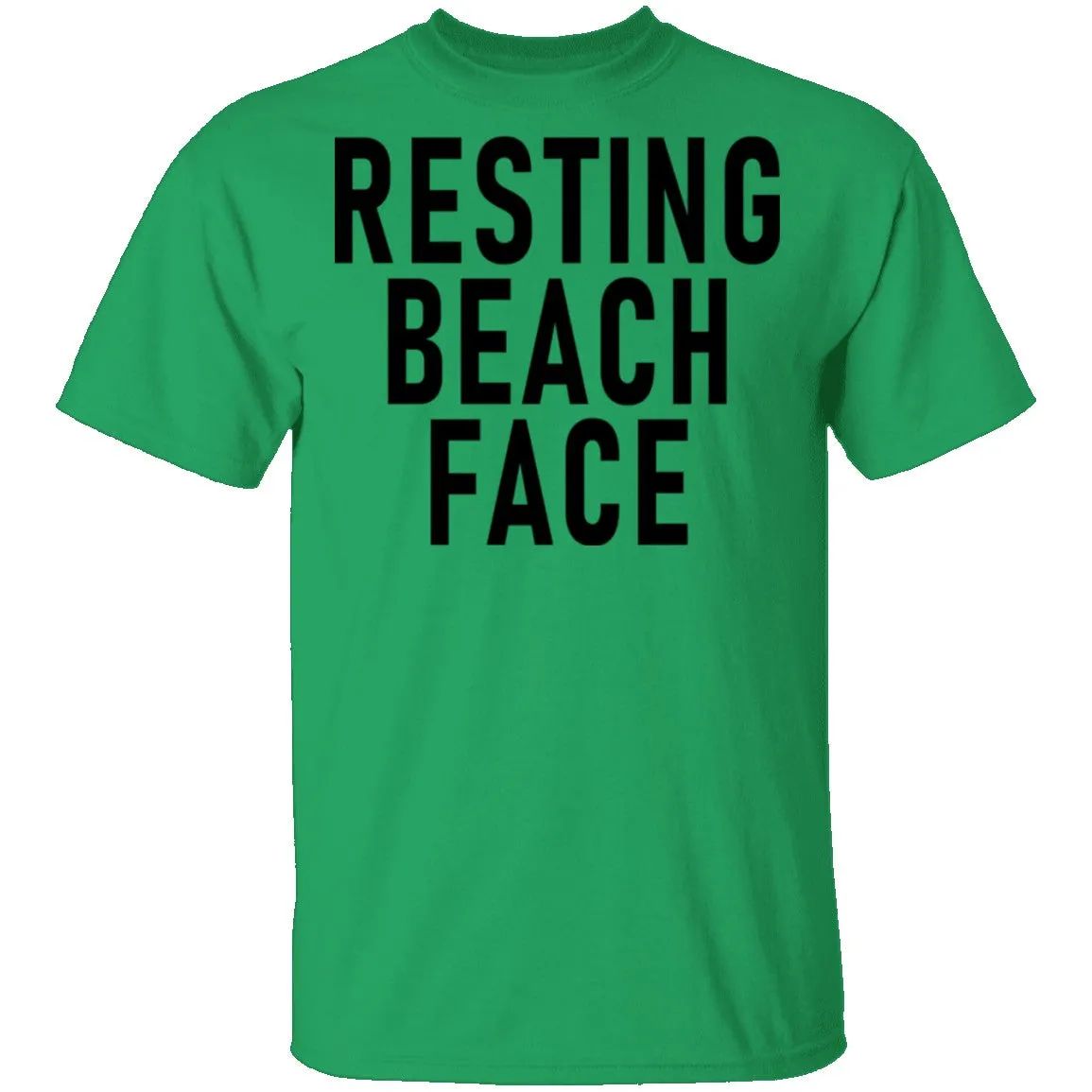 Resting Beach Face T-Shirt