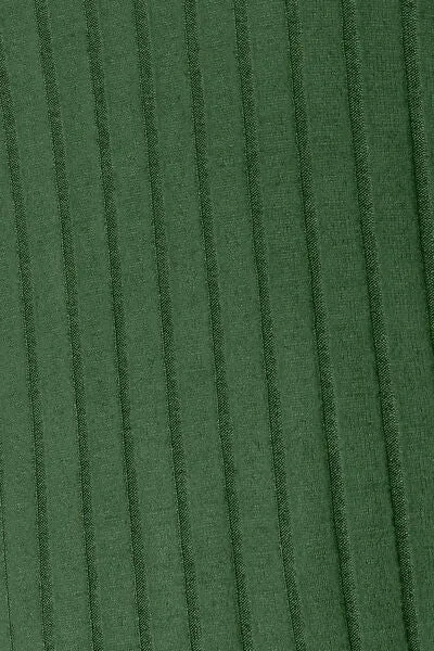 Ribbed Slit Knit Top- 5 Colors (Peacock, Black, Navy, Brick, Green)