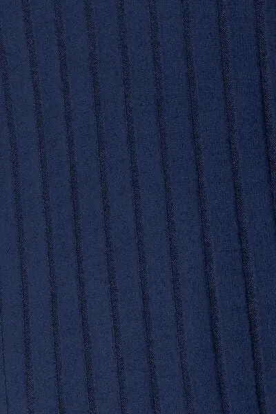 Ribbed Slit Knit Top- 5 Colors (Peacock, Black, Navy, Brick, Green)