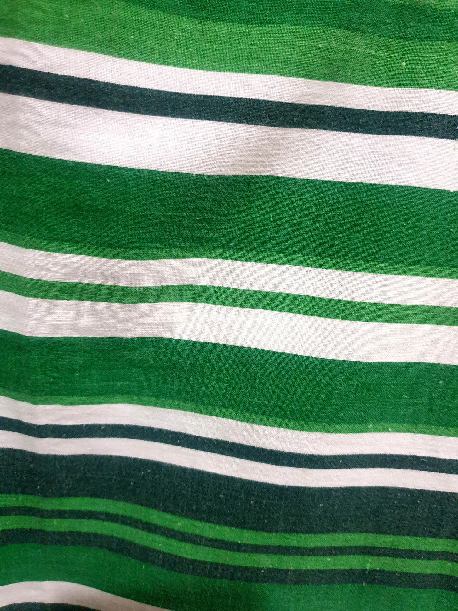 Rummage Style green striped top size 20