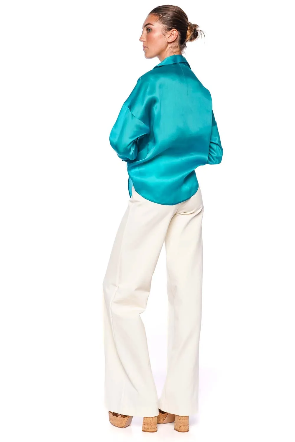 Sandona High Rise Wide Leg Pant
