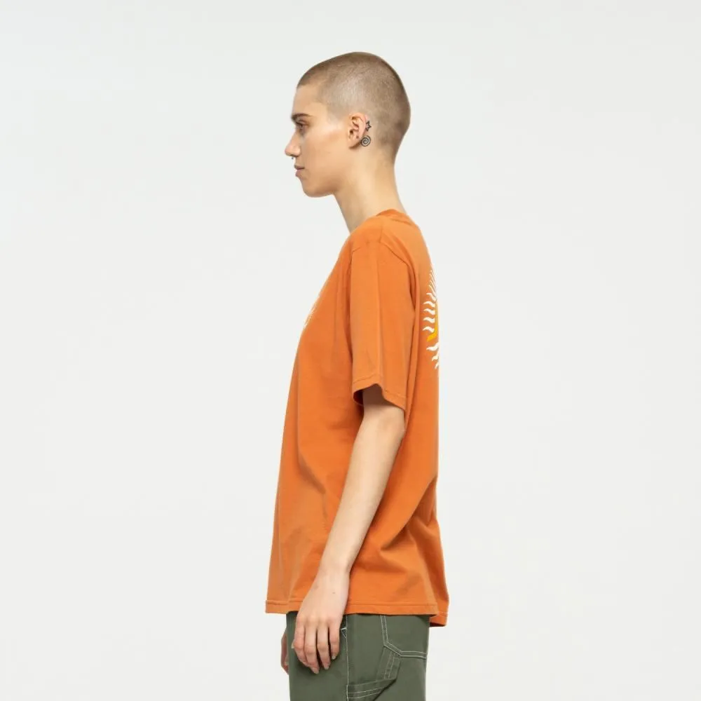 Santa Cruz Womens T-Shirt Daylight Dot T-Shirt - Butterscotch