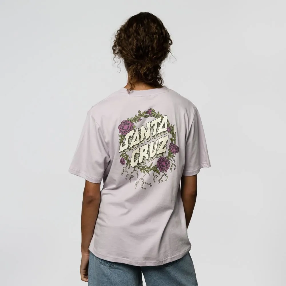 Santa Cruz Womens T-Shirt Entangled - Pale Lavender