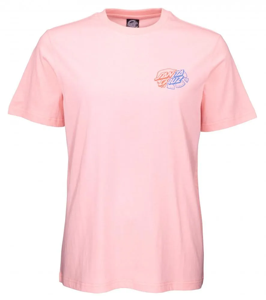 Santa Cruz Womens T-Shirt Universal Dot T-Shirt - Blossom