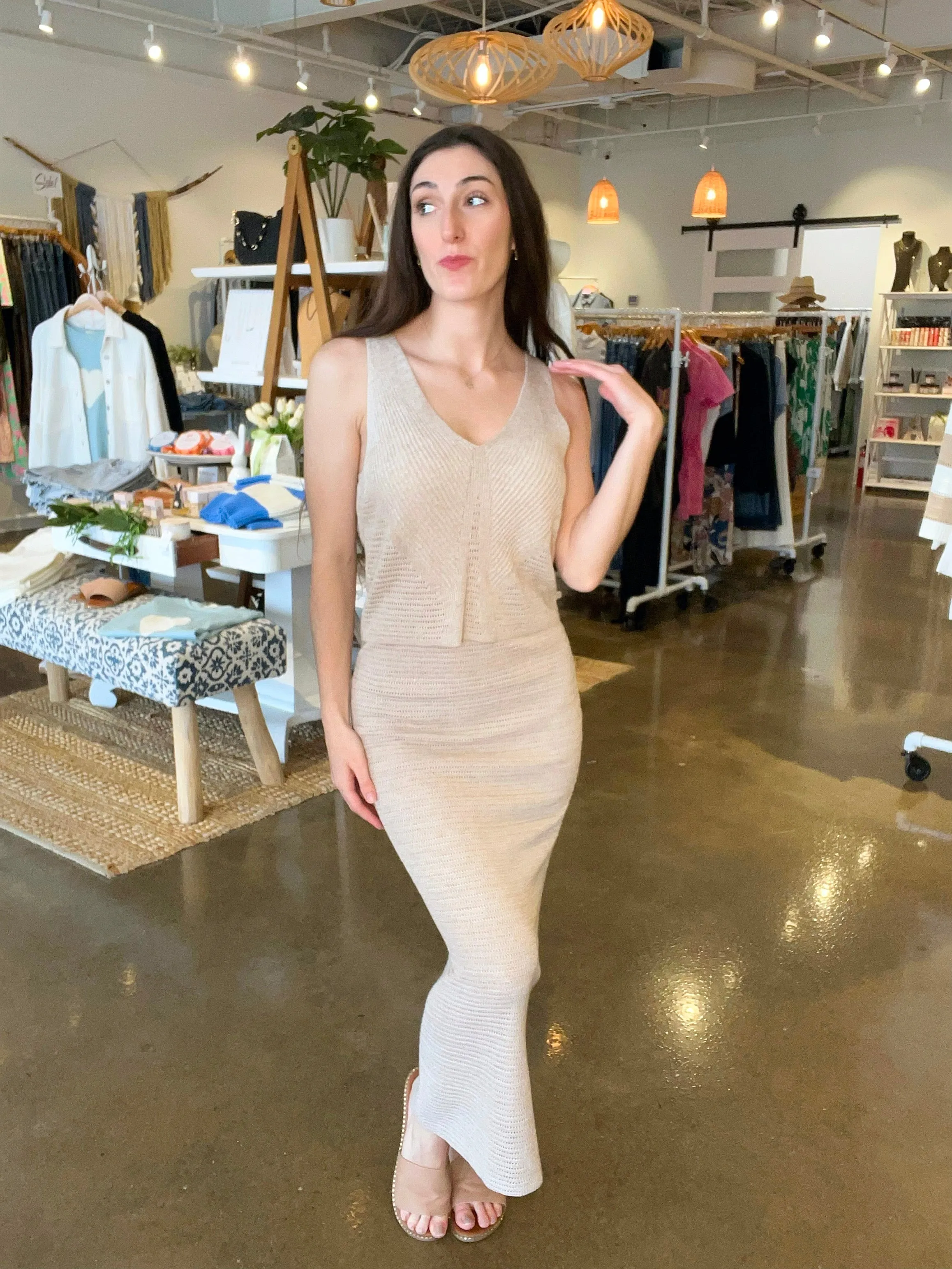 Santorini Sweater Tank