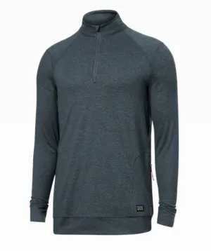 Saxx Peakdaze Half Zip - Turbulence Heather