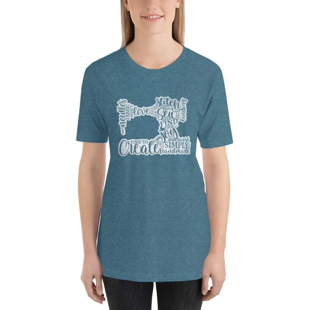 SEW ON T-SHIRT - WHITE