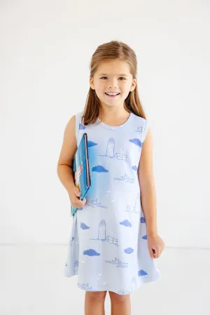 Sleeveless Polly Play Dress - Loggerhead Lighthouse