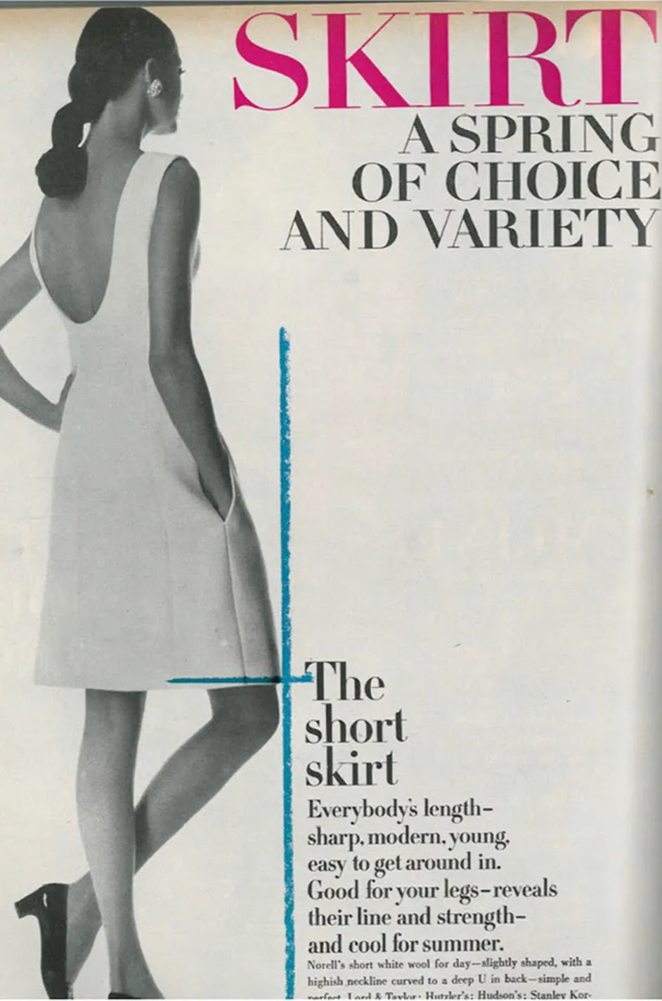 Spring 1968 Unlabeled Norman Norell Deep Brown Dress w Dipped Back