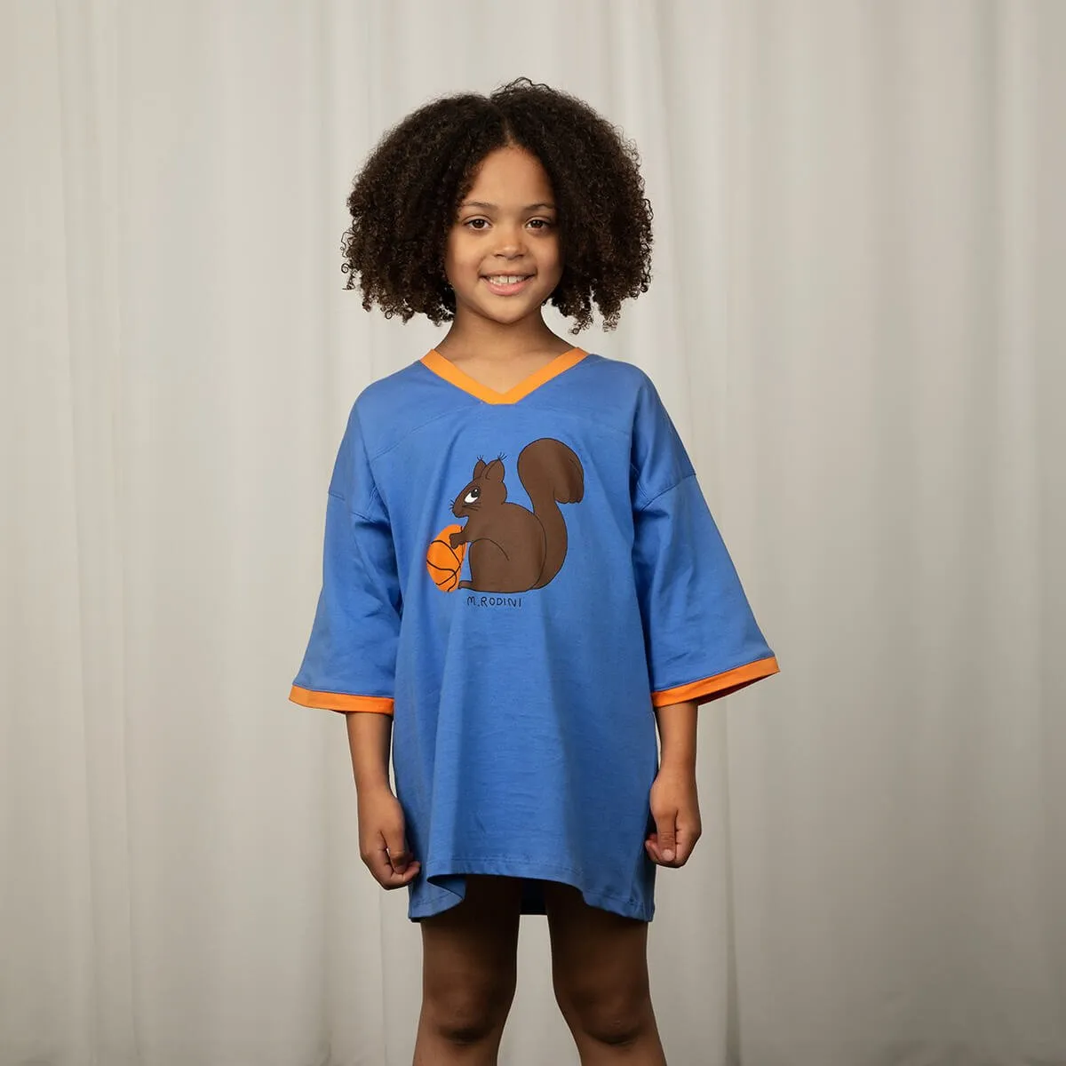 Squirrel Sport T-Shirt - knielang aus 100% GOTS Bio-Baumwolle