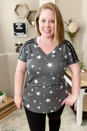 Stars and Stripes Short Sleeve Top