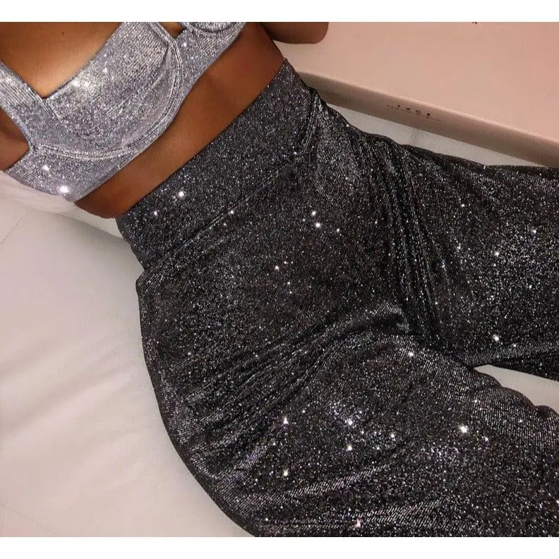 straight wide-leg drape pants