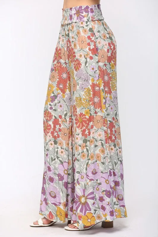 Strawberry Fields Flare Pants