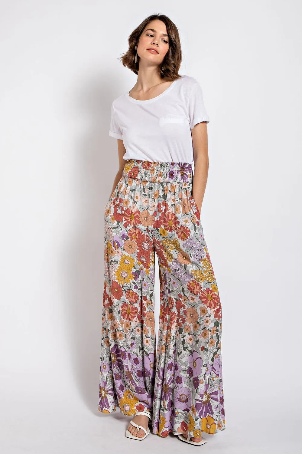 Strawberry Fields Flare Pants