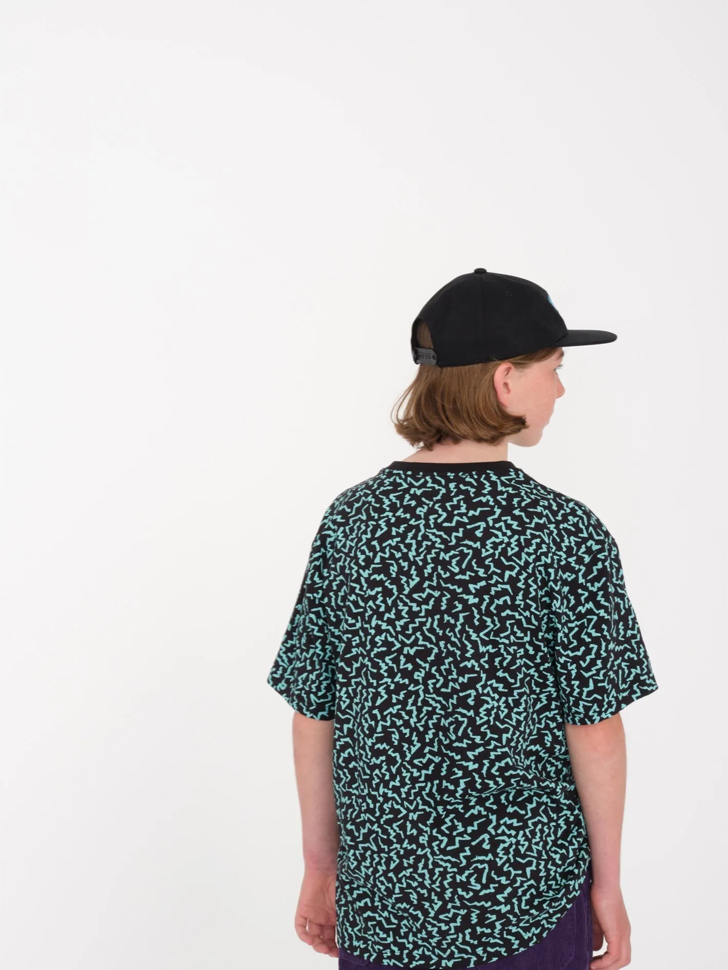 Surfpunk T-Shirt - BLACK  - (KINDER)